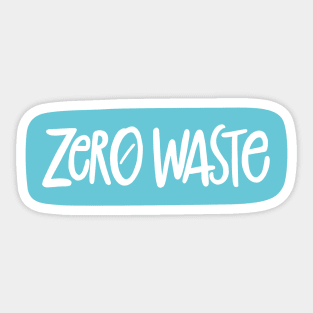 Zero Waste Sticker